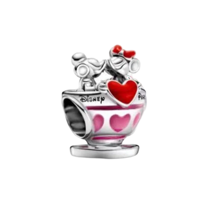 ✨ Miniso Disney Charms – Mickey, Minnie, Marie Cat & Stitch | Pandora-Style Bracelet Compatible