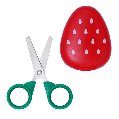 📏✂️🍉 Fruit-Shaped Kids Safety Scissors – Fun & Safe for DIY Crafts!