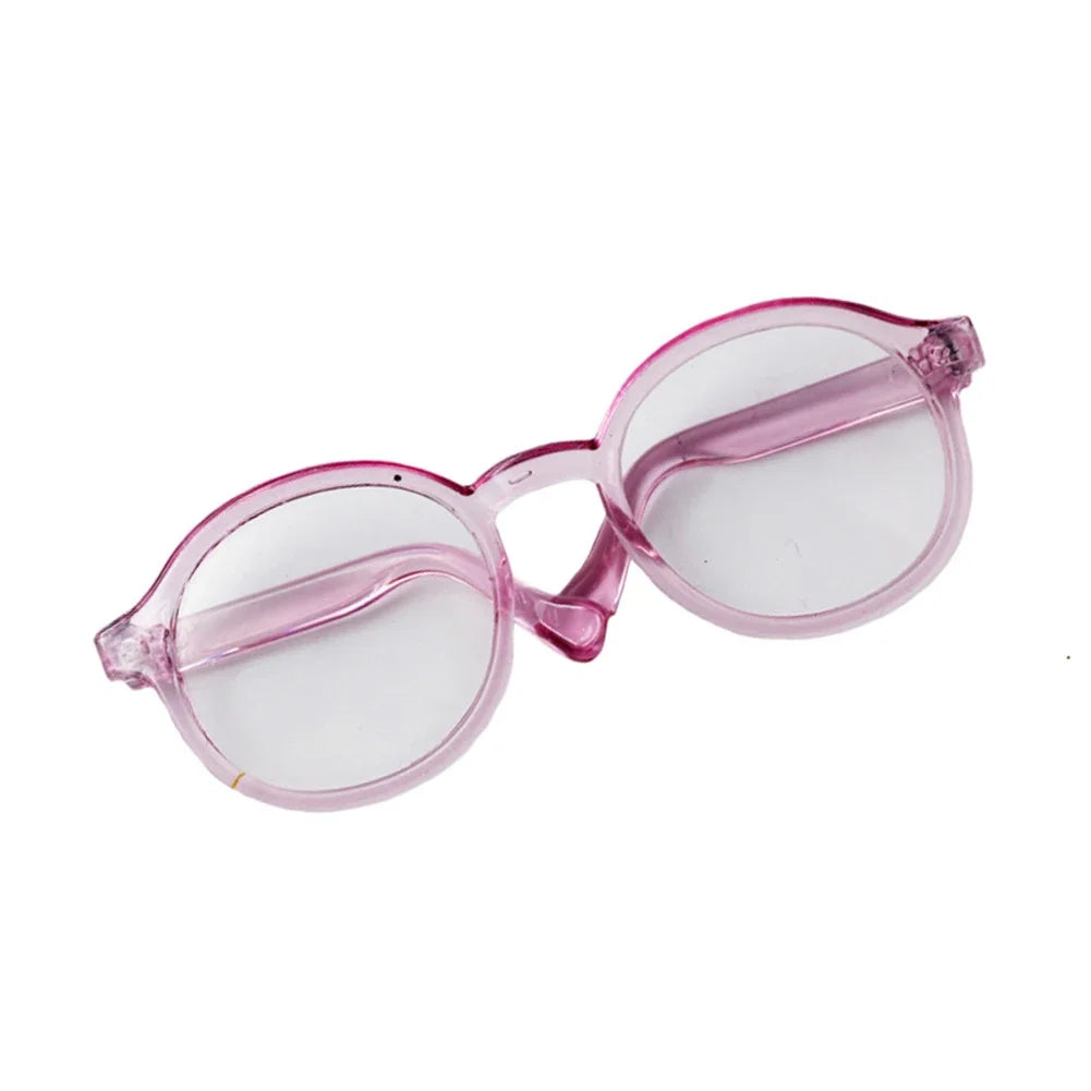 Mini Doll Glasses – 6.5cm Accessory for 15cm Labubu & 1/3 BJD Dolls (11 Colors)