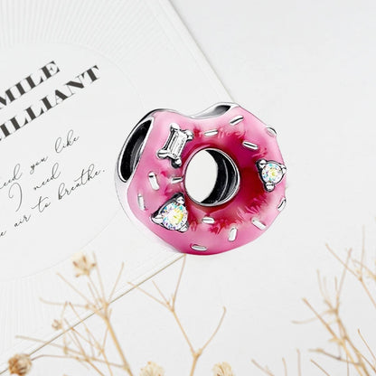 ✨ 925 Silver DIY Charms – 🎈 Hot Air Balloon, 💖 Mother & Daughter Hearts, 💗 Pink Murano Glass | Pandora-Style Bracelet Compatible