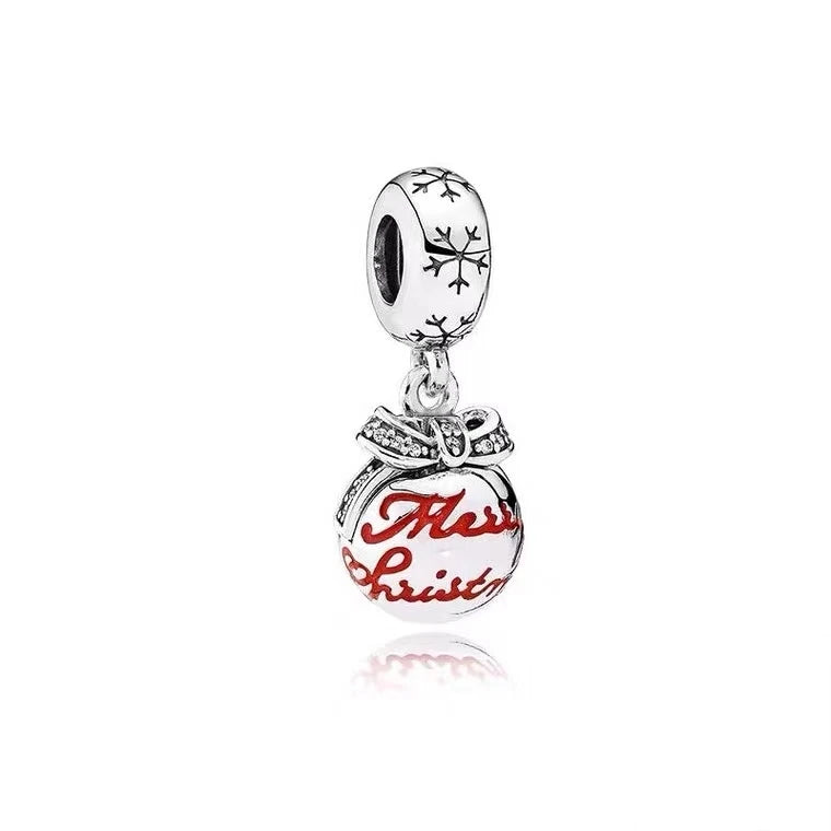 ✨ 925 Silver Christmas Charms – 🍪 Gingerbread, 🦌 Elk & ⛄ Snowman | Pandora-Style Bracelet Compatible