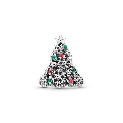 ✨ 925 Silver Christmas Charms – 🍪 Gingerbread, 🦌 Elk & ⛄ Snowman | Pandora-Style Bracelet Compatible