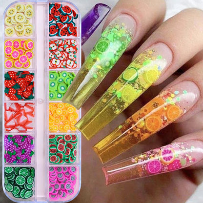 🌊✨ 12Grids Ocean Gold Nail Art Charms | Shell, Seahorse, Starfish & Pearl Gems 🐚🦄 Shop1103833347 Store