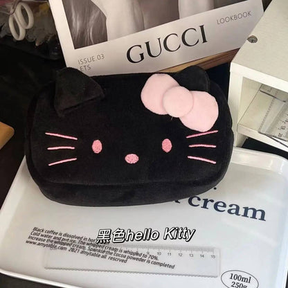 Kawaii Hello Kitty Plush Pencil Case 🎀