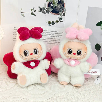 Angel Wings for Labubu Doll V1 V2 V3 15-17cm Plush Clothes Accessories