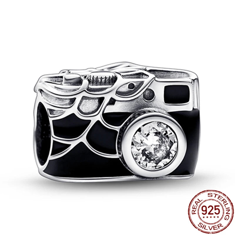 ✨ 925 Silver Marvel Charms – 🕷️ Deadpool & 🐺 Wolverine | Pandora-Style Bracelet Compatible