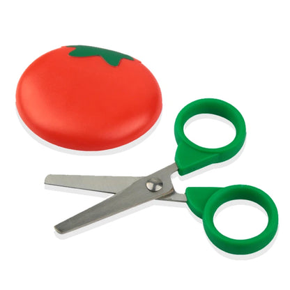 📏✂️🍉 Fruit-Shaped Kids Safety Scissors – Fun & Safe for DIY Crafts!