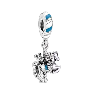 ✨ Miniso Disney Charms – Mickey, Minnie, Marie Cat & Stitch | Pandora-Style Bracelet Compatible