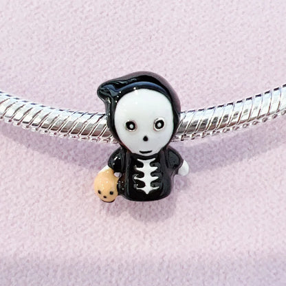 ✨ 925 Silver Halloween Charms – Pumpkin, Witch, Doll, Bone, Mummy & Candy | Pandora-Style Bracelet Compatible