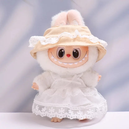 Labubu Spring Summer Dress – Fashion Clothes for 17cm Labubu Dolls