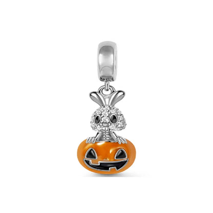 ✨ 925 Silver Halloween Charms – Pumpkin, Witch, Doll, Bone, Mummy & Candy | Pandora-Style Bracelet Compatible