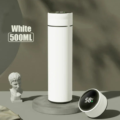 🧊 500ML Smart Temperature Display Thermos Bottle – Premium Stainless Steel Vacuum Insulated Flask