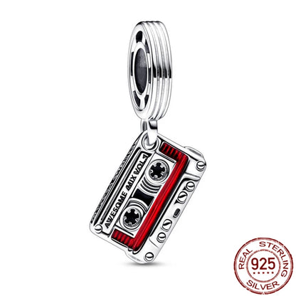 ✨ 925 Silver Marvel Charms – 🕷️ Deadpool & 🐺 Wolverine | Pandora-Style Bracelet Compatible