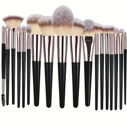 💄✨ Professional 3/20PCS Makeup Brushes Set – Soft & Fluffy Beauty Tools