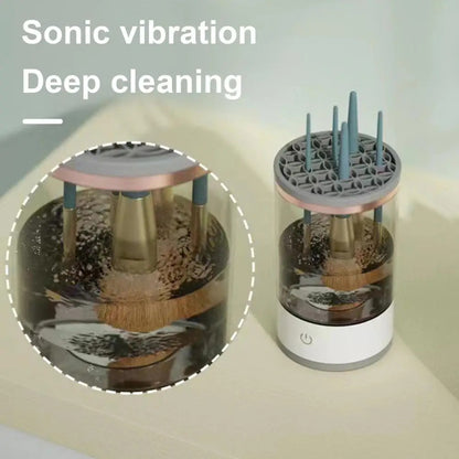Cosmetic Brush Cleaner ✨ Multifunctional Electric 7000RPM USB-Powered 🌟 Automatic Dryer